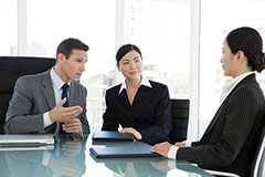 Chinese interpreters in London